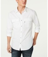 MSRP $65 I.n.c. Men&#39;s Regular-Fit Pocket Shirt White Size 3XL - $417.71 MXN