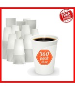 360 Count 12 oz Leak-Free Disposable Coffee Cups – Perfect for Every Occ... - $1,082.79 MXN