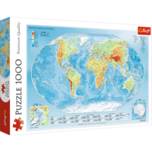 1000 Piece Jigsaw Puzzles, Physical Map of The World, Puzzle of the Eart... - $372.44 MXN