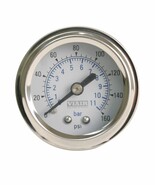 Viair 90087 2.0&quot; White Face Illuminated Single Needle Gauge - $51.42 CAD