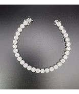 Women Solid 925 Sterling Silver Bracelet - $87.12