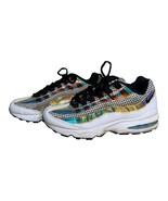 Nike Air Max 95 LV8 White Blue Glaze Black (GS) Shoes Size 7Y Youth BQ72... - $447.36 MXN