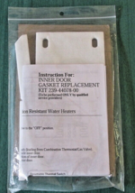 Bradford White Water Heater - Inner Door Gasket Replacement - 239-44078-00 - New - £10.27 GBP