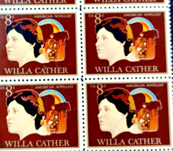 Scott 1487 Willa Cather Novelist 8 Cents 10 Stamps US Postage Stamps - £2.33 GBP