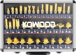35B Pc. Sets Of Kowood Router Bits For A 1/2 Inch T Shaped Wood Milling ... - $71.93