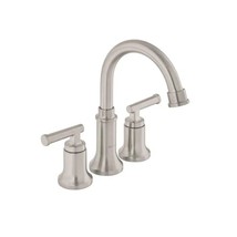 Oswell 8 in. Widespread Double-Handle High-Arc Bathroom Faucet in Brushe... - $1,102.23 MXN