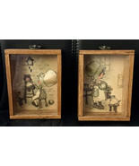 Vintage 1970s Holly Hobbie Little Things Wood Framed 3 Dimensional Art P... - $584.89 MXN