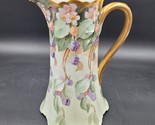 Antique c.1910s Hand Painted Limoges Haviland Chocolate Pot Blackberries... - $98.99