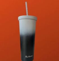 Tim Hortons 2023 Stainless Steel Chilly Tumbler 24oz New (Cold drinks only) - $38.79