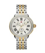 Michele SEREIN Two Tone Diamond Watch MW21A01C5966 - $1,649.00