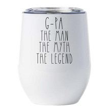 G-pa The Man The Myth The Legend Tumbler 12oz Fathers Day Christmas Gift For Dad - £18.16 GBP