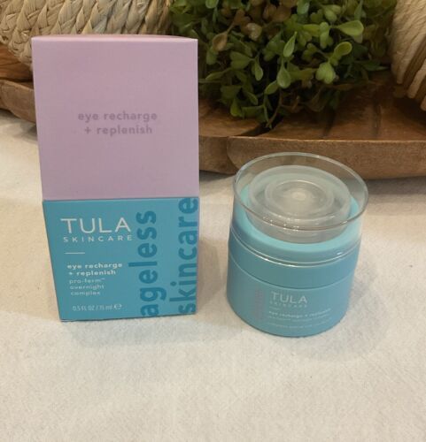 Tula Skincare Eye Recharge + replenish 15 ml New