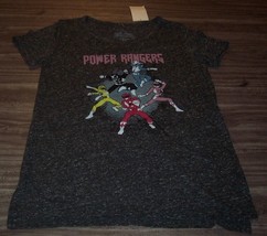 Vintage Style Women&#39;s Teen Mighty Morphin Power Rangers T-shirt Xs New w/ Tag - £15.55 GBP