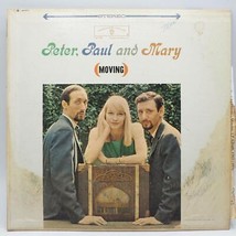Vintage Peter Paul and Mary Moving Album Vinyl Record LP - £30.00 GBP