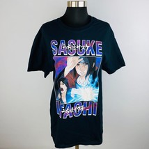 Naruto Shippuden 2002 Ripple Junction Sasuke Itachi Black Anime T-Shirt M Medium - £42.79 GBP