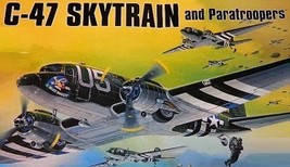 Vintage Warplane Douglas C-47 Skytrain Magnet #7 - £78.66 GBP