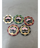 ESPN Poker Club Casino Chip Lot  Of 5 New - £11.47 GBP