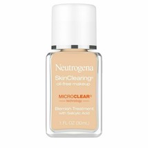 Neutrogena SkinClearing Foundation for Acne, Honey, 1 fl. oz.. - £23.72 GBP