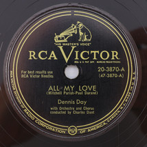 Dennis Day - All My Love / Goodnight Irene - 1950 78 rpm Shellac Record 20-3870 - £18.23 GBP