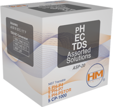 HM Digital 20 ml packets PH/EC/TDS assorted solutions-20 Pack - £54.92 GBP