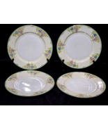 Vintage MEITO ISABELLA 10&quot; Dinner Plate - Set Of 4 - Made In Japan, Circ... - $27.70