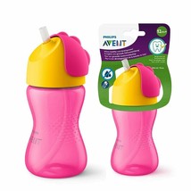 Philips Avent My Bendy Straw Cup Bottle 300ml/10oz (12M 1Pc,Color May Vary - £17.94 GBP