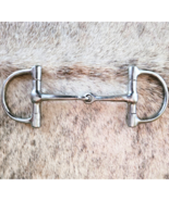 D Ring Snaffle Bit Stainless Steel 5&quot; Mouth USED - £17.57 GBP