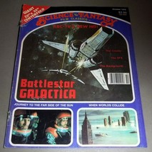 Science Fantasy Film Classics Magazine - Oct. 1978 Poster Battlestar Galactica - £11.85 GBP