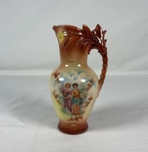 Czechoslovakian Porcelain Ewer Pitcher - £97.34 GBP