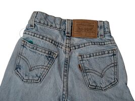 Vintage Girls Levi Strauss Jeans Size 8 Slim 1990s GREAT Condition Orang... - €38,71 EUR