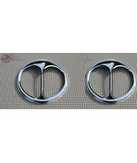 Chopper Bobber Harley 5&quot; Cat Eye Headlight Bulb Trim Ring Cover Custom Pair - €17,65 EUR