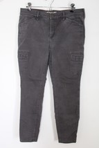Eddie Bauer 12 Gray Wash Denim Slightly Curvy High Rise Skinny Jeans - £19.36 GBP
