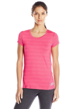 Skechers $32 Active Women&#39;s Tonal Performance Tee, Raspberry Sorbet Sz M NWT - £12.69 GBP