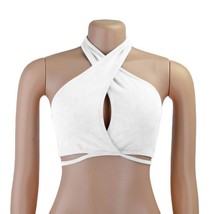 White Spaghetti Strap Slash Neck Bodycon Sleeveless Maxi Dresses for Women Summe - £45.57 GBP