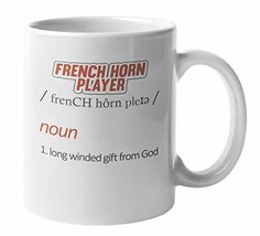 French Horn Player Coffee &amp; Tea Mug for Brass Instrument Musician (11oz) - $19.59+