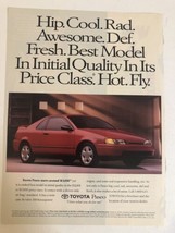 1993 Toyota Paseo Vintage Print Ad Advertisement pa11 - $6.92