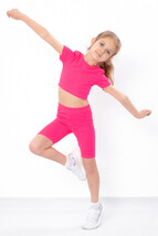 Clothing Set (Girls), Summer,  Nosi svoe 6381-103 (rozhevyj-neon) - $16.28+