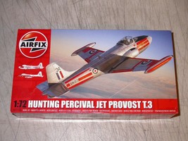 Airfix 1:72 Hunting Percival Jet Provost Military Aircraft Model Kit A02... - $24.99