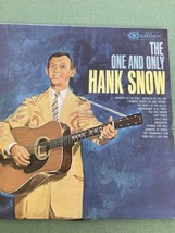 The One And Only Hank Snow Lp 1962 - $24.06