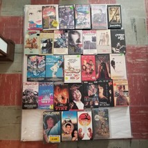 Vintage VHS Tape Lot of 30, Horror, Comedy, Drama, All Different, LOOK - £38.91 GBP