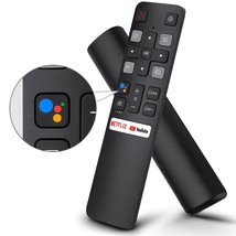 Voice Replacement For Tcl-Android-Tv-Remote,New Upgraded Rc802V For Tcl Smart Tv - £22.30 GBP
