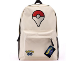 Pokemon Go Logo Full size School Bag Backpack approx 17&quot;  - $23.99