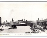 Graham Morton Fleet in Benton Harbor Ship Canal Michigan MI UNP DB Postc... - $17.77