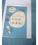 1954 Casual Cooking By Reynolds Aluminum Company - £6.28 GBP