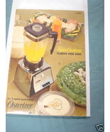 1966 Spin Cookery Oster Blender Cook Book Osterizer - £6.28 GBP