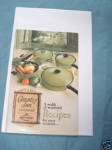 1969 Country Inn Cookware West Bend Recipe Book - $7.99