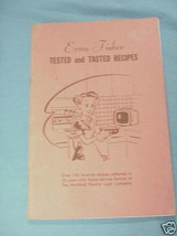 Erna Fisher Tested and Tasted Recipes 1950&#39;s Booklet - £6.40 GBP