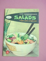 Good Housekeeping&#39;s Book of Salads #6 1958 Cookbook - $7.99