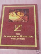 1992 The Jefferson Rarities Collection Auction Catalog - $19.99