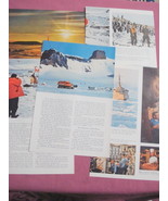 1962 Magazine Article Exploring Antarctic&#39;s Coast - $10.95 CAD